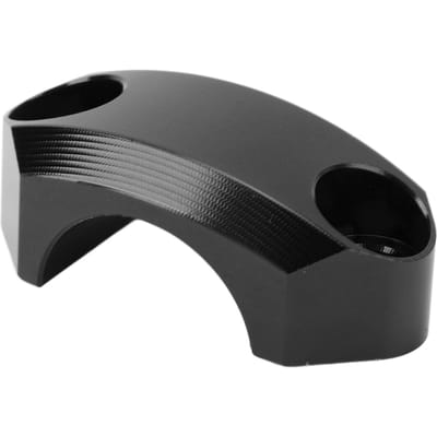 Motorstuur Verhoger Klem CNC Aluminiumlegering Stabiliteit Verbeteren Stabiliserende Stuur Grip zwart