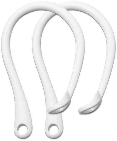 Livé® Wit Eartips & Earhook – 1 Paar Anti-verloren Houder Geschikt Voor AirPods