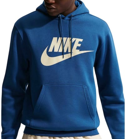 Nike Club GFX Pullover Casual sweater heren Blauw L