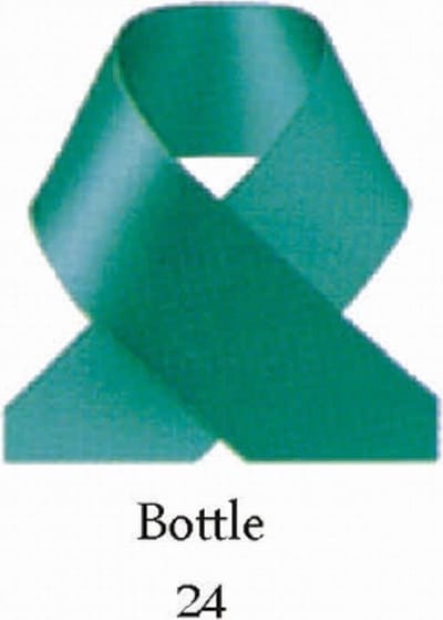 Satijnlint Bottle 15 mm (per meter)