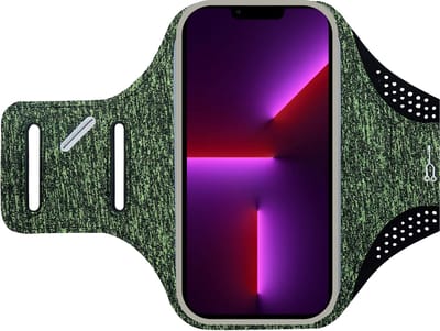 Universele Telefoonhoesje Sportarmband Telefoonhouder - Waterdicht Hoesje - Universeel - Hardlopen - Sporten - Loopband - Groen