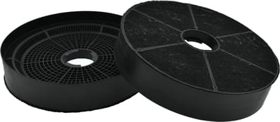 AllSpares Koolstoffilter geschikt voor AEG MCFB78ST, DVK5961HB, DVK5661HB, DVE5961HB, DVE5661HB, ZFV729, ZFV726 | Vervangt 902986639, 9029866390 | Ø163 x 33 mm