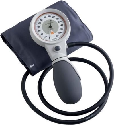 Heine Gamma GP bloeddrukmeter, complete set met kinder, volwassene en kleine volwassene manchet in etui