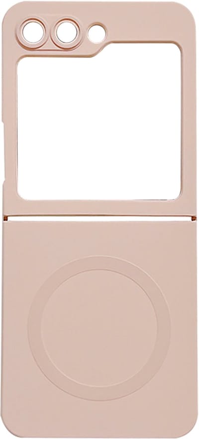 Stravo Hoesje Geschikt voor Samsung Galaxy Z Flip 6 – Siliconen Cover Hoes met MagSafe – Slank & Lichtgewicht – Schokbestendig – Anti-Fingerprint – Siliconen Case voor Samsung Galaxy Z Flip 6 - Roze