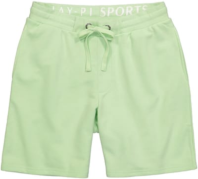 JAY-PI - Heren - Sweatbermuda fitness 3 zakken - Heldergroen - Maat 6XL