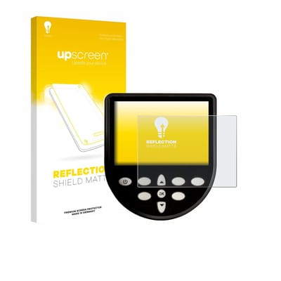 upscreen - Screenprotector voor WaterRower Series 4 Monitor - Folie Beschermfolie anti glare matte