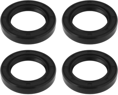 Dailygoods- Olieafdichtingen - 4 x Skelettische Afdichtingen - Dubbele Lip - Nitrilrubber - 32 x 48 x 8 mm - Waterdicht/Stofdicht - Afdichting