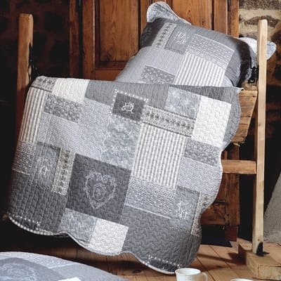 Casa P47118001 Arkansas sprei van katoen, 240 x 220 cm, roze gepoederd