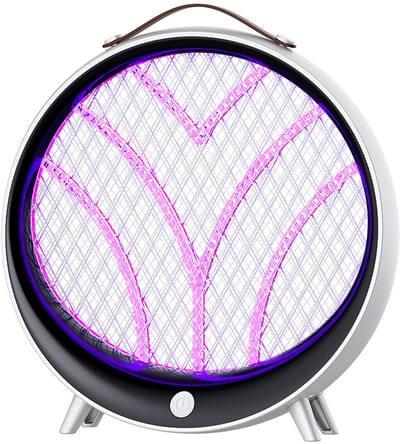 Muggenlamp - 2-in-1 Bug Zapper met UV Licht en Nachtlamp - Oplaadbare Elektrische Muggenmepper en Insectenlamp voor Slaapkamer, Tuin en Camping