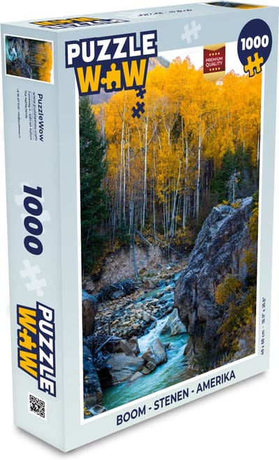Puzzel Boom - Stenen - Amerika - Legpuzzel - Puzzel 1000 stukjes volwassenen