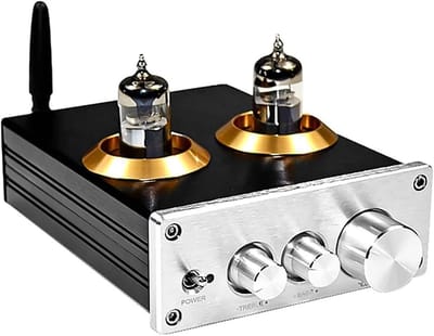 Tube Voorversterker - Stereo Preamp - Muziek Geluid - Bluetooth 4.2 Connectie - Compact Formaat