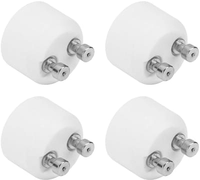 Gu10 naar Mr16 Converter - 4 Stuks Adapter Fitting voor LED en Halogeen Lampen, Lampenhouder voor Eenvoudige Installatie