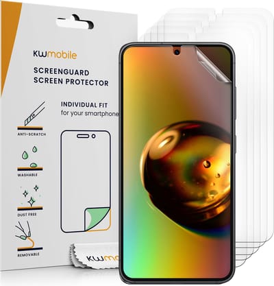kwmobile 6x screenprotectors geschikt voor Samsung Galaxy S24 Plus - beschermende folie voor smartphone