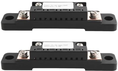 75mV 50A Shunt Weerstand voor Huidige Meting - 2 Stuks