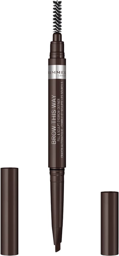 Rimmel London Brow This Way Eyebrow Pencil #03-dark Bown 0.25 G