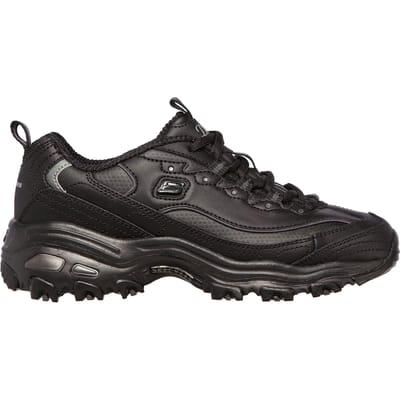 Skechers DLites 1.0 Retro Lage Sports Casual Schoenen Dames sneakers Zwart 11931-BBK 36 black