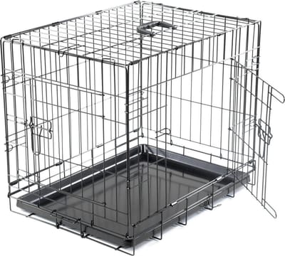 Vadigran Bench Honden Opvouwbaar Classic Zwart - 63x44x50cm