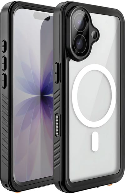 4smarts, Hoesje geschikt voor iPhone 17 - IPX6 Waterdicht Full Body, Zwart
