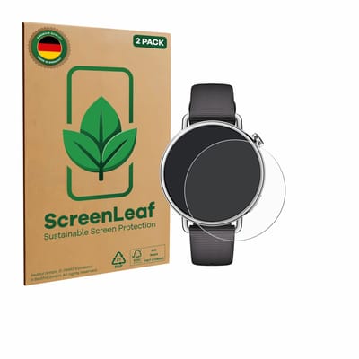 2 Stuks Screenprotector voor Xiaomi Watch S4 (41 mm) - Hoogwaardige Beschermfolie transparant