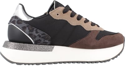 Sun68 Big Stargirl Mix Material Schoenen Zwart EU 38 Vrouw