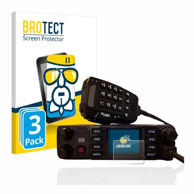 Screenprotector 3 Stuks voor AnyTone AT-D578UV plus Beschermglas transparant