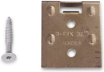 B-fix border clips voor blinde bevestiging van vlonderplanken - 50 stuks