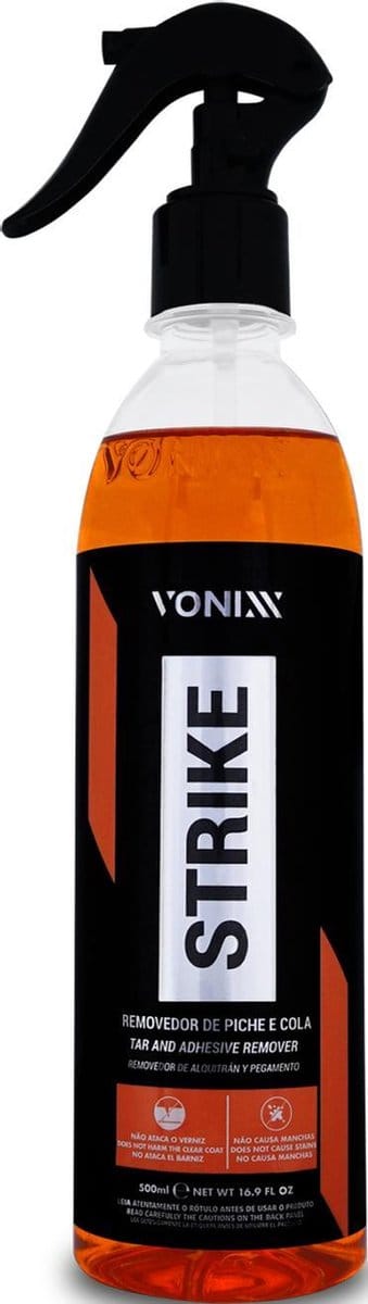 Vonixx Strike Lijmresten verwijderaar 500ML | Verwijdert lijm resten, teer en hars