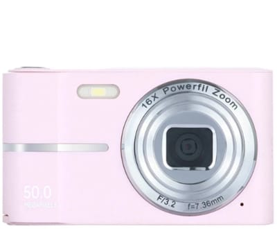 Benelux Select Foto Toestel – Foto Camera – Fototoestel Digitaal – 16x Zoom – 32 GB Geheugenkaart – Type C - Incl. Accessoires