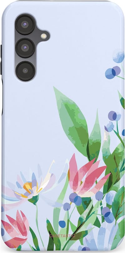 Casetastic hoesje geschikt voor Samsung Galaxy A16 - Dubbellaagse bescherming - Dromen in pastel - Fashion Case - Lichtgrijs Mintgroen
