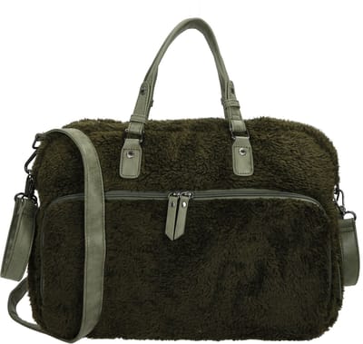 Enrico Benetti Teddy Luiertas / mombag / schoudertas 66655 - Olijf groen