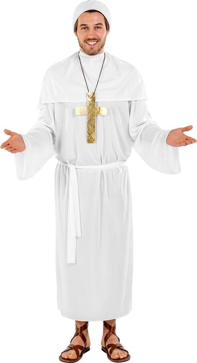 dressforfun - herenkostuum Paus Johannes L - verkleedkleding kostuum halloween verkleden feestkleding carnavalskleding carnaval feestkledij partykleding - 300348
