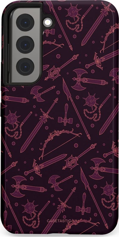 Casetastic Hoesje Geschikt voor Samsung S22 - Stijlvolle Beschermende Duo-layer Case - Morgenster