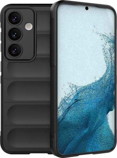 Coverup Hoesje - Geschikt voor Samsung Galaxy S24 Plus Hoesje - Coverup Hands-On Rugged Back Cover - Zwart