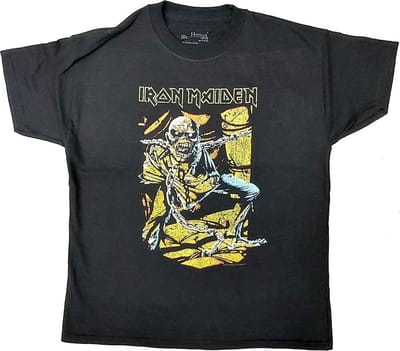 Iron Maiden - Piece Of Mind Kinder T-shirt - Kids tm 13 jaar - Zwart