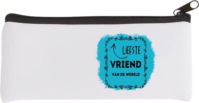 Akyol - liefste vriend van de wereld Etui - Vriend/vriendin - de liefste vriend - valentijnsdag - verjaardag - cadeautje voor vriendje - kado - geschenk - 20 bij 9 cm