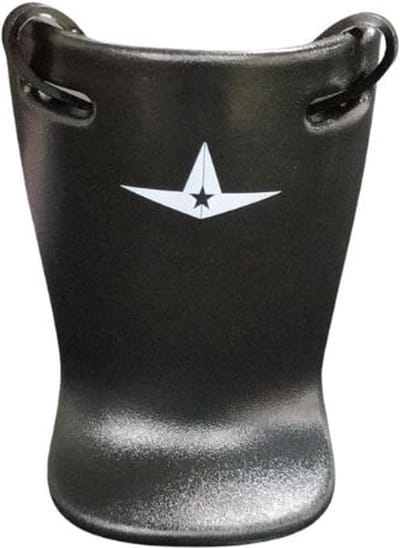 All Star TG3Y / Youth Throat Guard Black Throat Guard voor Sport Honkbal/Softball