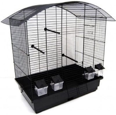 Vogelkooi - Voliere - Parkietenkooi - Vogelkooi binnen - Zwart