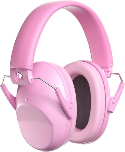 Hoorbescherming voor Kinderen, Verstelbare Hoofdtelefoon met Passieve Oorkappen, Veiligheid en Comfort voor Baby's en Peuters, NRR 22 dB