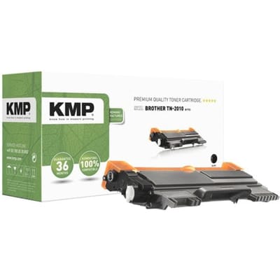 KMP toner, vervangt Brother TN2010, tot 1000 pagina's, enkele verpakking, zwart
