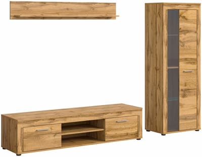 Jam woonkamercombinatie Wotan Oak NB - 35x235x159cm