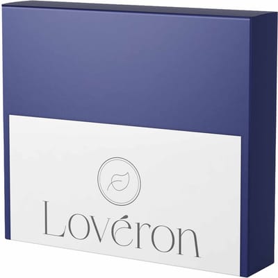 Lovéron kussensloop - Katoen - 2 stuks - 40x60 cm - Navy Blauw