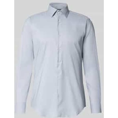 Slim Fit businessoverhemd van stretch-twill model 'P-HANK-KENT-C1-222'