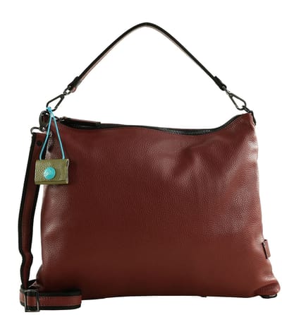 Gabs Leren schoudertas Filippa TG Pochette Terracotta donkerrood
