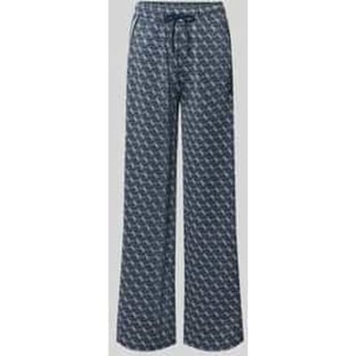 sweatpants met logomotief in all-over look