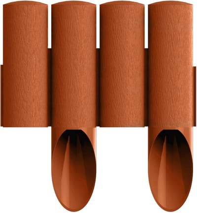 Palisade Standard baksteenrood 25,5 cm x 2,3 m