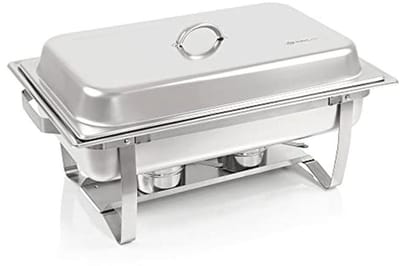Roestvrijstalen Chafing Dish voor Feesten en Catering – Voedselwarmer en Warmtecontainer