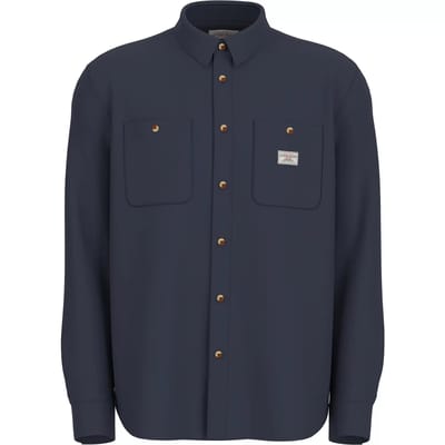 Guess Jeans Reg Pockets Overhemd Met Lange Mouwen Blauw S Man