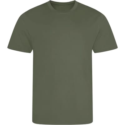 Just Cool Cool T JC001 - Earthy Green - XS