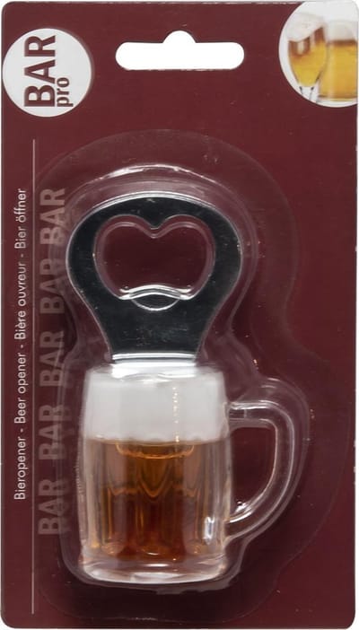 Bieropener - Bierfles - Leuk Kado -  Met  Magneet