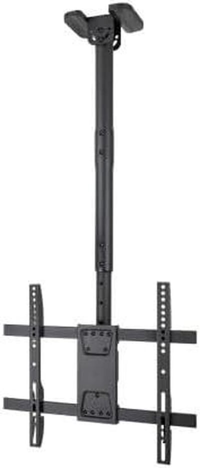 Plafondbevestiging Scherm - Verstelbare Houder - Ruimte Besparen - Robuuste Stabiliteit - 32-75 Inch - Zwart